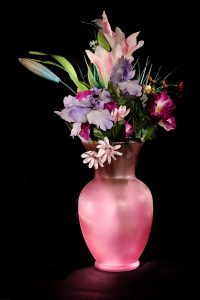 fleurs dans un vase